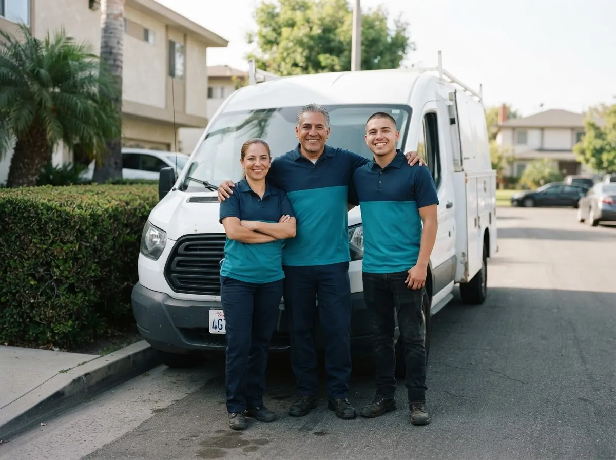 The CleanVista Portable Toilets team, portable toilet rentals in Los Angeles, CA